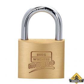 Burg Wächter Magno messing hangslot verschillend sluitend - 50 mm