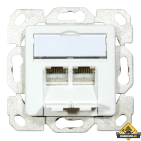 Opus 55 AMJ 45 data-aansluitdoos CAT 5e polarwit