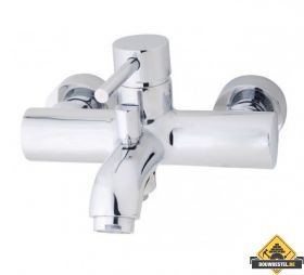 Wiesbaden Cadans Eenhendel Badmengkraan 15 cm Chroom