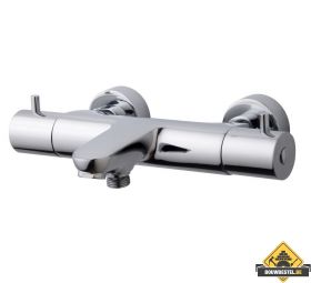 Wiesbaden Caral Thermostatisch Badmengkraan Chroom (HELAAS NIET MEER LEVERBAAR)