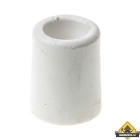 Deurbuffer / deurstop wit 50mm