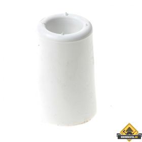 Deurbuffer / deurstop wit 60mm