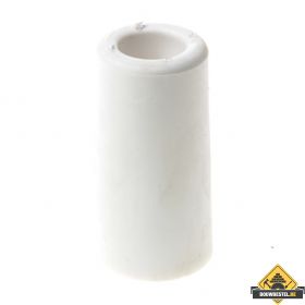 Deurbuffer / deurstop wit 75mm