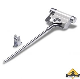 Deurveer nr 2 wit 100mm