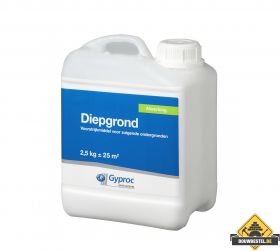 Gyproc diepgrond voorstrijkmiddel wit 2,5 kg