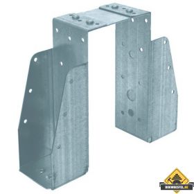 Dubbele Balkdrager 59X156mm Gewenste balkdikte doorgeven (ca. 1-3 weken levertijd ) Verzinkt - per stuk