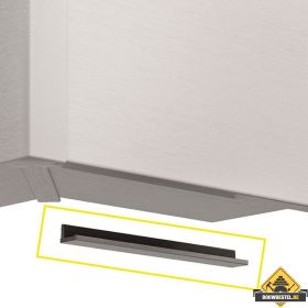 Eindprofiel 10mm voor Keralit dakrand 400 cm