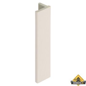 Eindprofiel 10mm voor Keralit dakrand Crème - Classic (met houtnerf) 400 cm