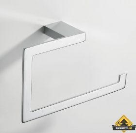 Wiesbaden Eris handdoekring chroom (HELAAS NIET MEER LEVERBAAR)