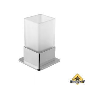 Wiesbaden Eris Vrijstaande tandenborstelhouder chroom