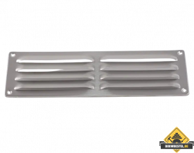 Sx schoepenrooster aluminium 300x90 mm