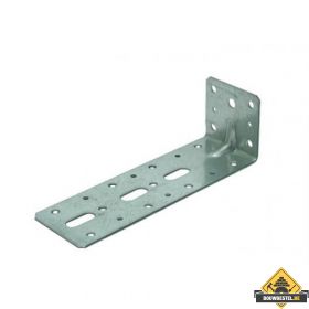 Hoek / Hoekanker / Versterkingshoek 60X180mm 60X2.5 Met Ril 115x2 Sendzimir Verzinkt - per stuk