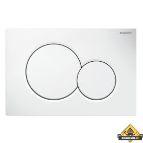 Geberit Sigma-01 drukplaat wit