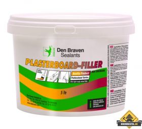 Zwaluw plasterboardfiller wit emmer 5 liter
