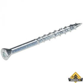 Woodies glaslatschroeven 3.5x40mm verzinkt t10 doos 200 stuks