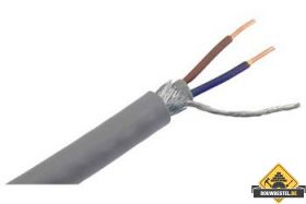 Grondkabel YMVK-as 2x2,5 grijs rol