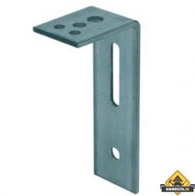 Hoekanker Zwaar 80X190mm 60X6 115x2 Sendzimir verzinkt - per stuk