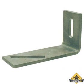 Hoekanker Zwaar 100X180mm 70x8mm (Gat: 50x17 - Diag: 80x16) Thermisch Verzinkt (Type 64) - per stuk