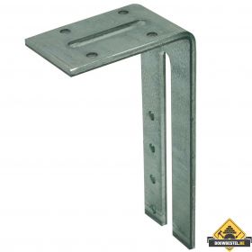 Hoekanker Zwaar Type C 95x180mm 60X6 115x2 Sendzimir Verzinkt - per stuk