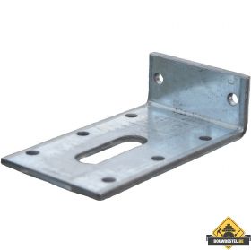 Hoekanker / hoekijzer zwaar | Staal verzinkt | 30x100mm 60x4mm | 25 stuks