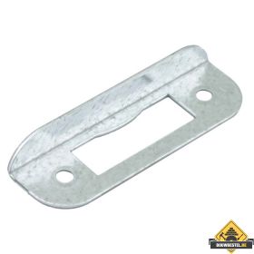Hoeksluitplaat loopslot verzinkt - per 4 stuks