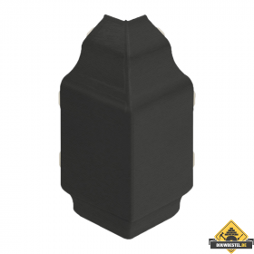 Hoekstuk sierlijst klassiek Grafietzwart - Classic (met houtnerf)