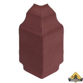 Hoekstuk sierlijst klassiek Wijnrood - Classic (met houtnerf)