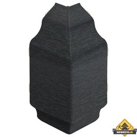 Hoekstuk sierlijst klassiek Zwartgrijs - Classic (met houtnerf)