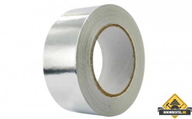 Aluminium tape rol van 50 meter 50mm breed 30mu