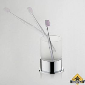 Wiesbaden Ida vrijstaande tandenborstelhouder chroom
