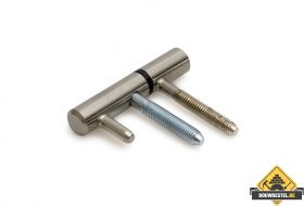 Inboorpaumelle 14x75mm vernikkeld - Per 4 stuks