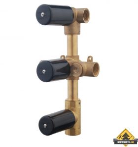 Wiesbaden Inbouwdeel 3-wegs douchethermostaat (HELAAS NIET MEER LEVERBAAR)