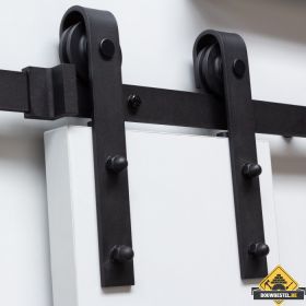 Intersteel Schuifdeurset Barndoor Zwart 2000mm