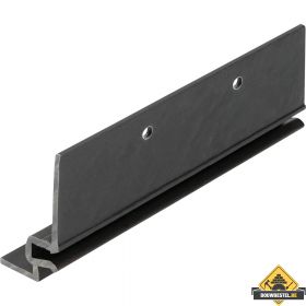 Keralit dakrand boeiboordmontageprofiel Zwart 600 cm