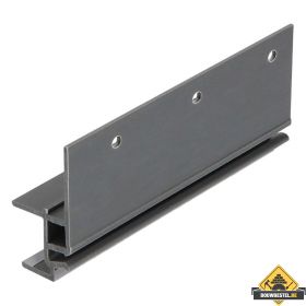 Keralit dakrandmontageprofiel 17mm Grijs - Classic (met houtnerf) 600 cm