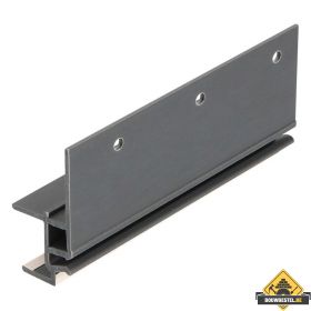 Keralit dakrandmontageprofiel 17mm Kwartsgrijs - Classic (met houtnerf) 600 cm