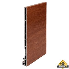 Keralit dakrandpaneel 250mm Golden oak - Classic (met houtnerf) 600 cm