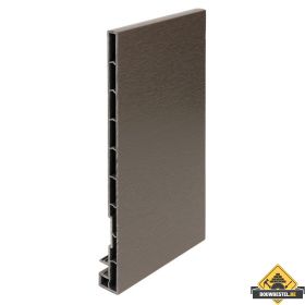 Keralit dakrandpaneel 250mm Kwartsgrijs - Classic (met houtnerf) 600 cm