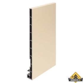 Keralit dakrandpaneel 250mm Licht ivoor - Classic (met houtnerf) 600 cm