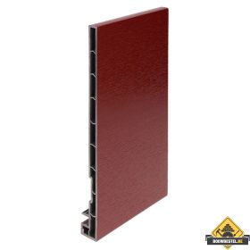 Keralit dakrandpaneel 250mm Wijnrood - Classic (met houtnerf) 600 cm