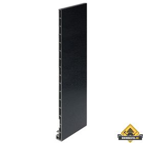 Keralit dakrandpaneel 300mm Zwartgrijs - Classic (met houtnerf) 600 cm