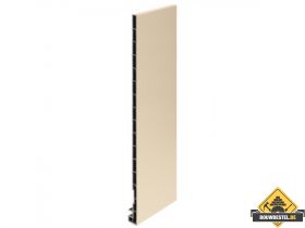 Keralit dakrandpaneel 350mm Licht ivoor - Classic (met houtnerf) 600 cm