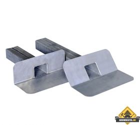 Kiezelbak lood U 6x8 30 45gr