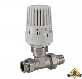 Thermostatische radiatorventiel 1/2inch x15mm recht