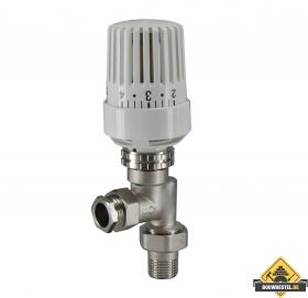 thermostatische radiatorventiel 1/2inch x15mm axiaal