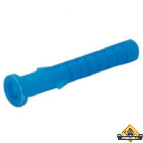 Kraagplug 6X40mm Slagdraad 5 Nylon (boorgat 6x50mm) - 100 stuks