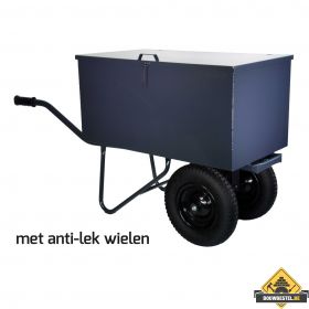 Gereedschap kruiwagen 2 wiel softwiel (anti-lek band) - NL-fabricaat 