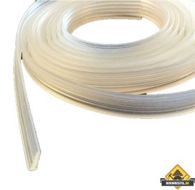 Kunststof opvulstrip 2mm x 200cm tbv glaswanden