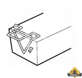 Murfor LHK/S-40 lateihaak l=40 mm
