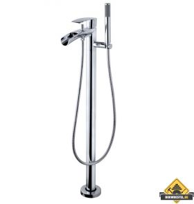 Wiesbaden Lima Vrijstaande Badmengkraan Chroom